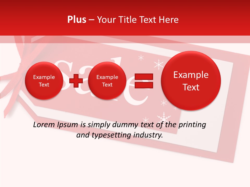Badge Label Cardboard PowerPoint Template