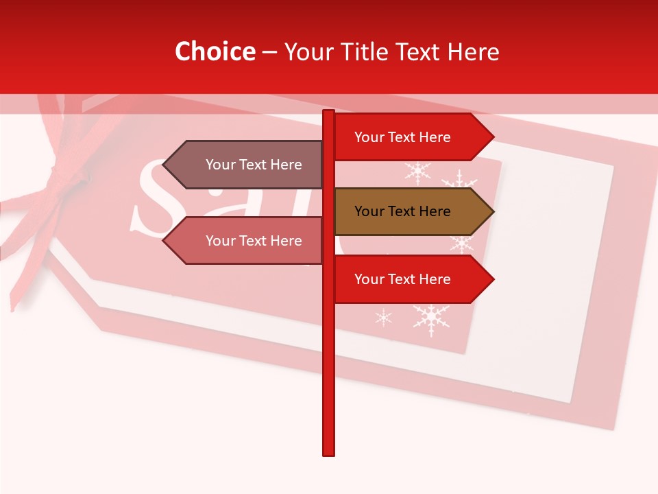 Badge Label Cardboard PowerPoint Template