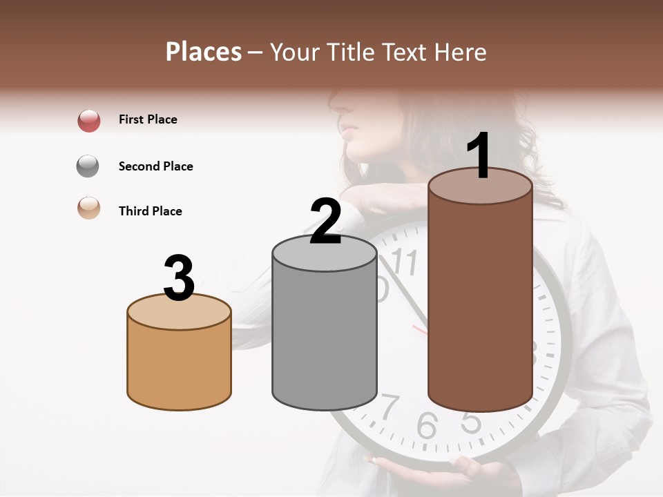 Attractive Holding Human PowerPoint Template