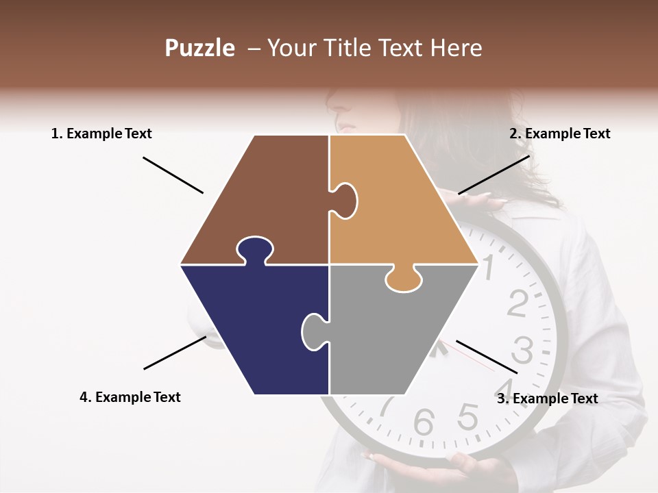 Attractive Holding Human PowerPoint Template