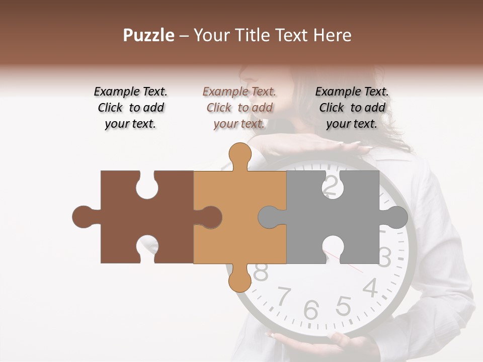 Attractive Holding Human PowerPoint Template