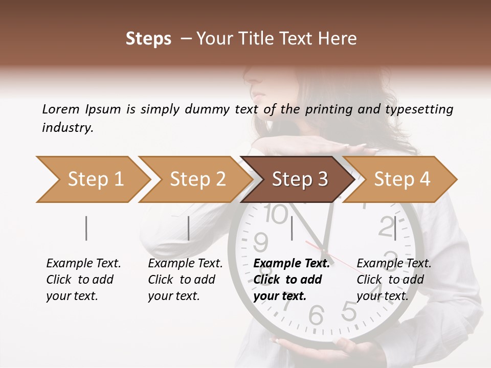Attractive Holding Human PowerPoint Template