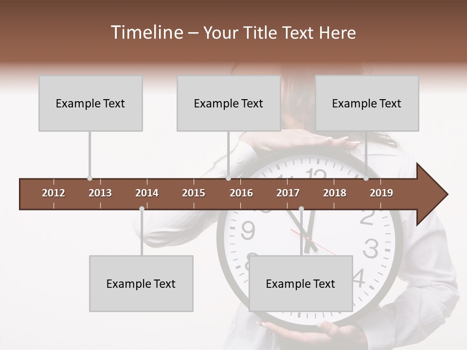 Attractive Holding Human PowerPoint Template
