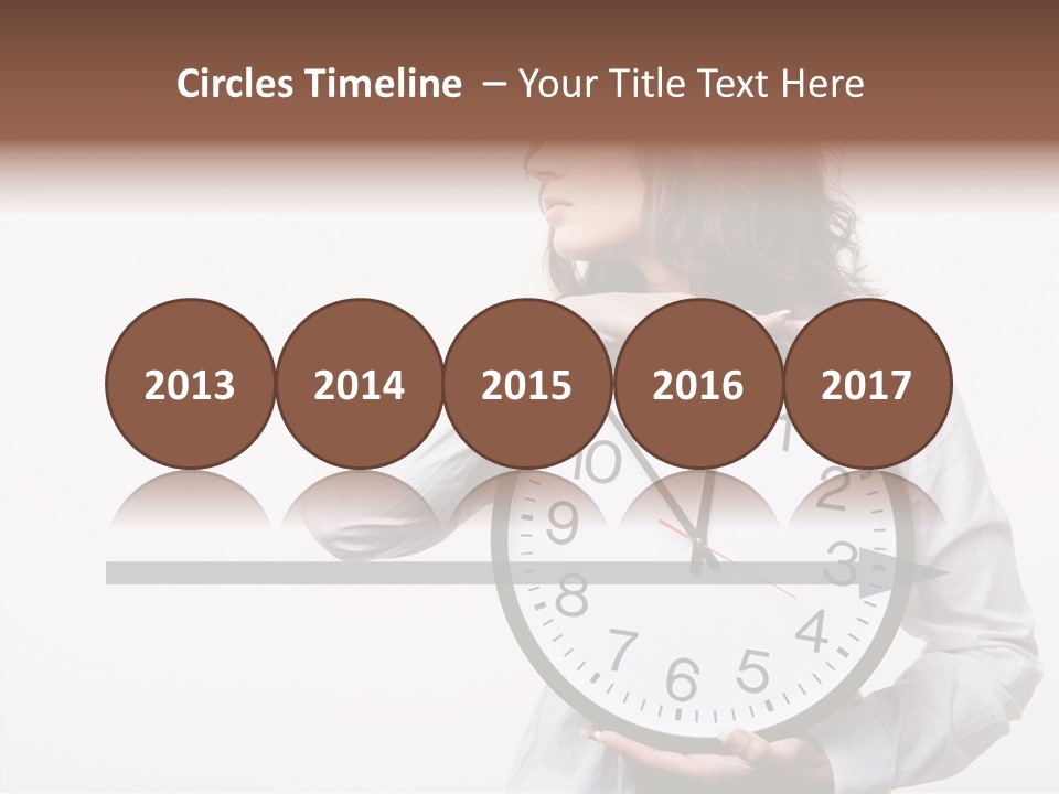 Attractive Holding Human PowerPoint Template