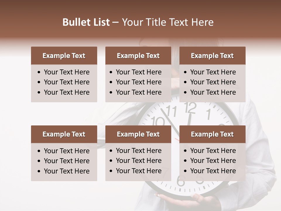 Attractive Holding Human PowerPoint Template