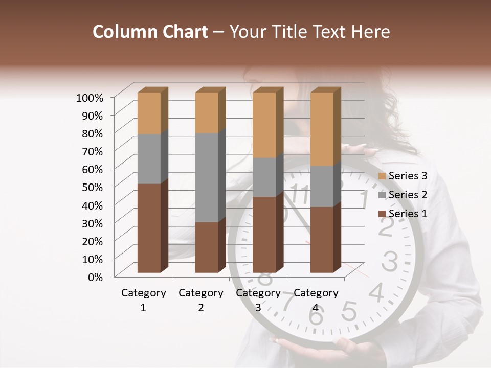 Attractive Holding Human PowerPoint Template