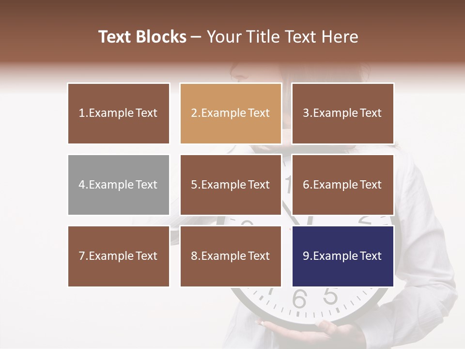 Attractive Holding Human PowerPoint Template