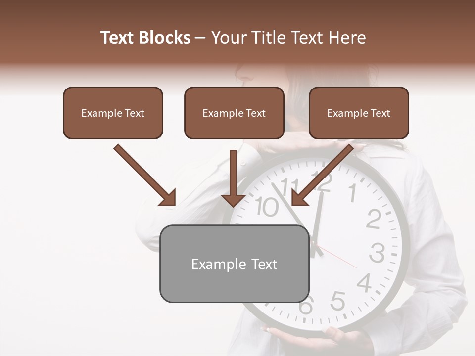 Attractive Holding Human PowerPoint Template