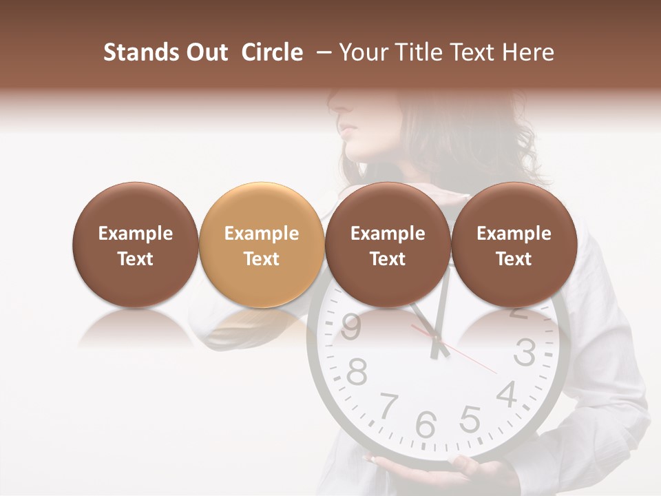 Attractive Holding Human PowerPoint Template