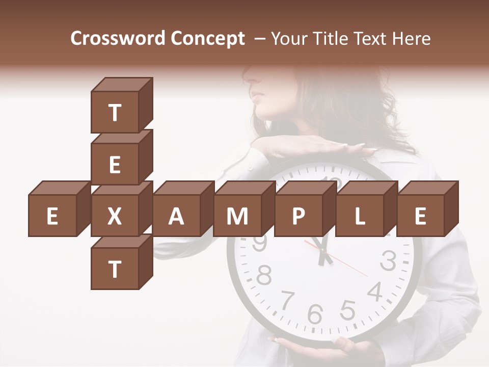 Attractive Holding Human PowerPoint Template