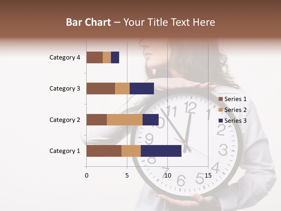 Attractive Holding Human PowerPoint Template