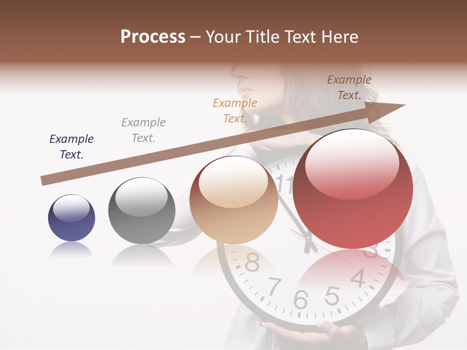 Attractive Holding Human PowerPoint Template