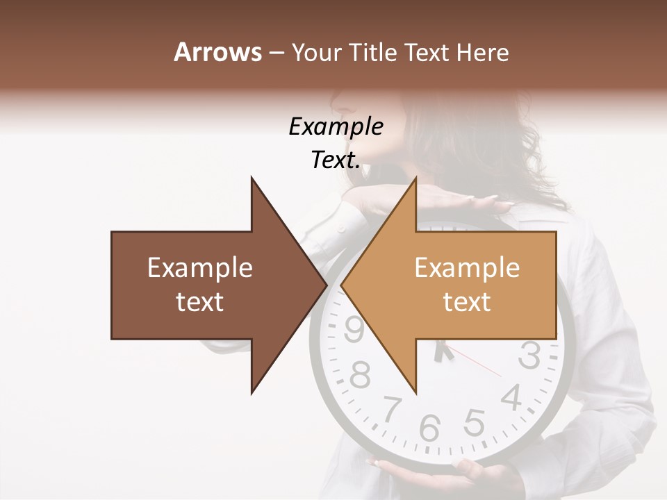 Attractive Holding Human PowerPoint Template