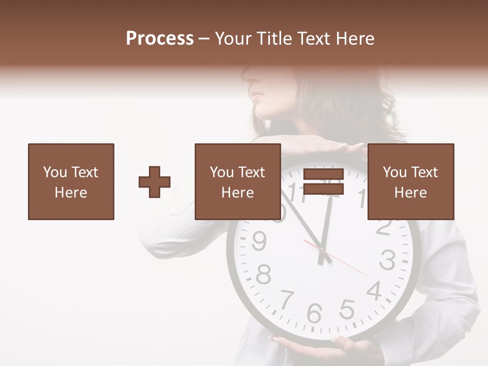 Attractive Holding Human PowerPoint Template