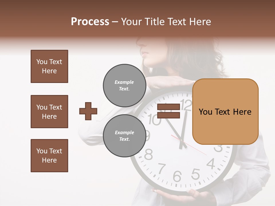Attractive Holding Human PowerPoint Template