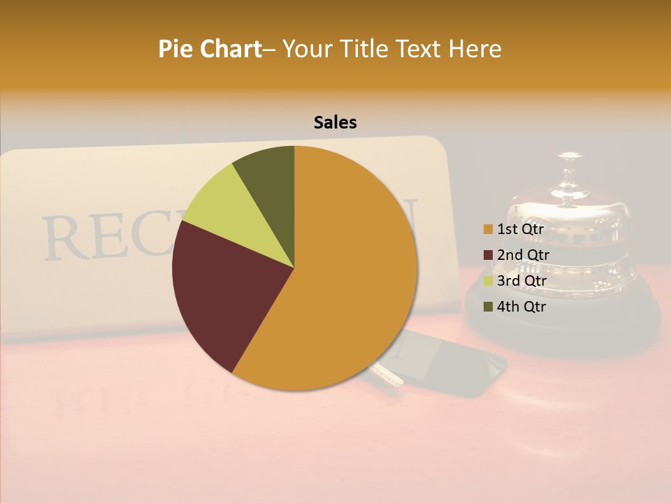 Comfortable Guest Desk PowerPoint Template