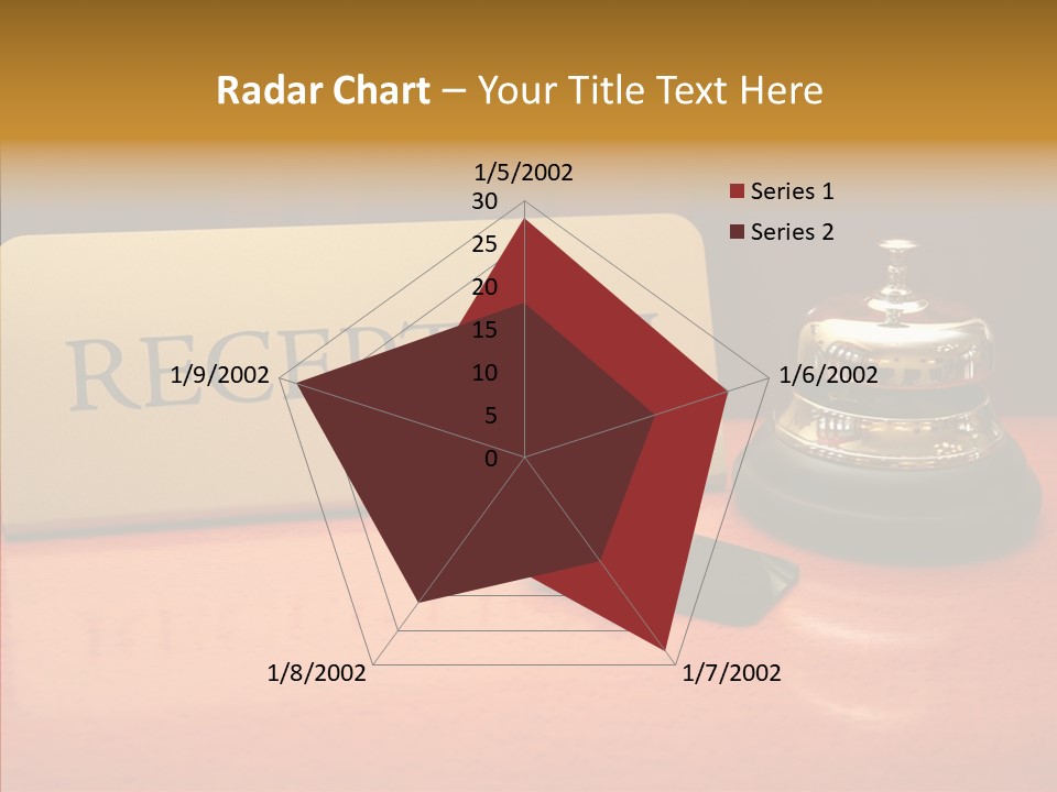 Comfortable Guest Desk PowerPoint Template