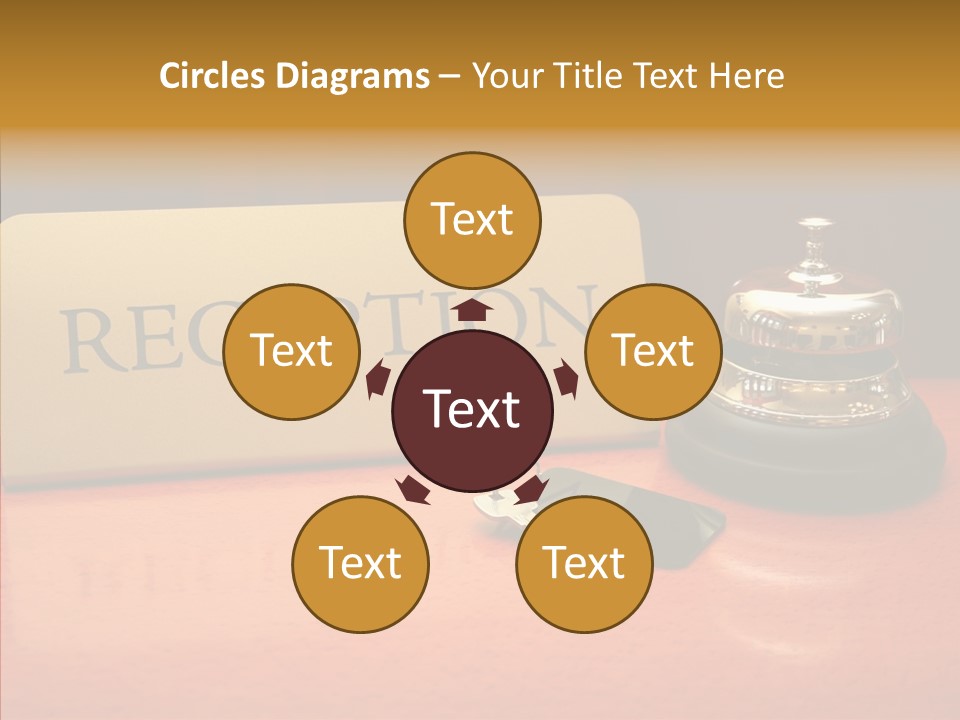 Comfortable Guest Desk PowerPoint Template