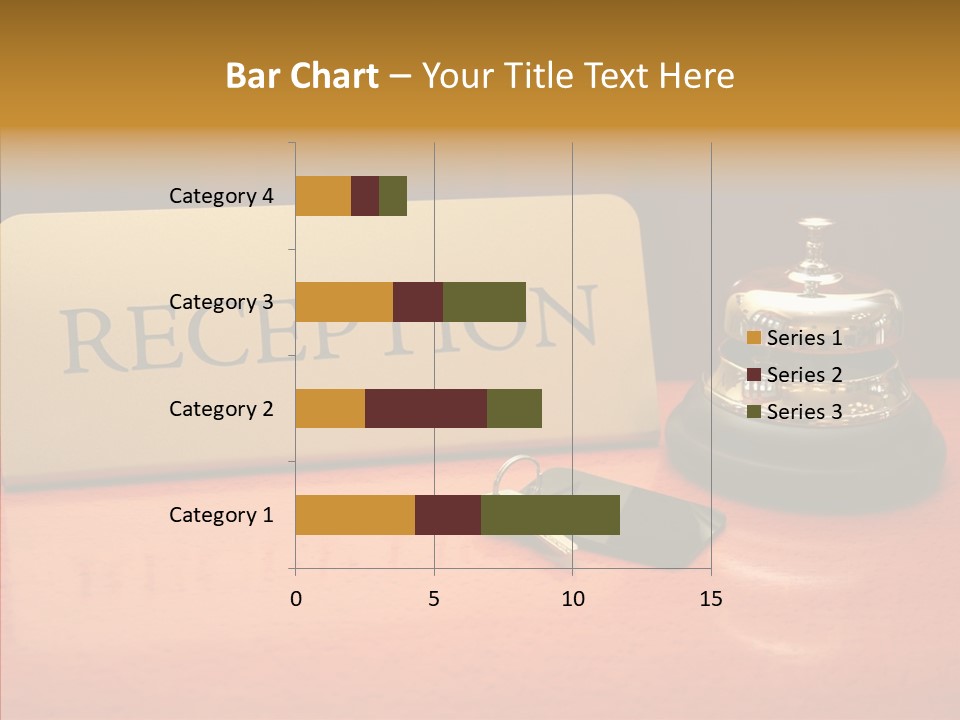Comfortable Guest Desk PowerPoint Template