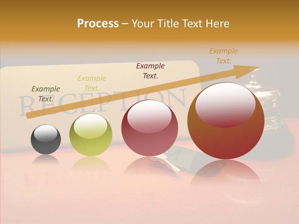 Comfortable Guest Desk PowerPoint Template