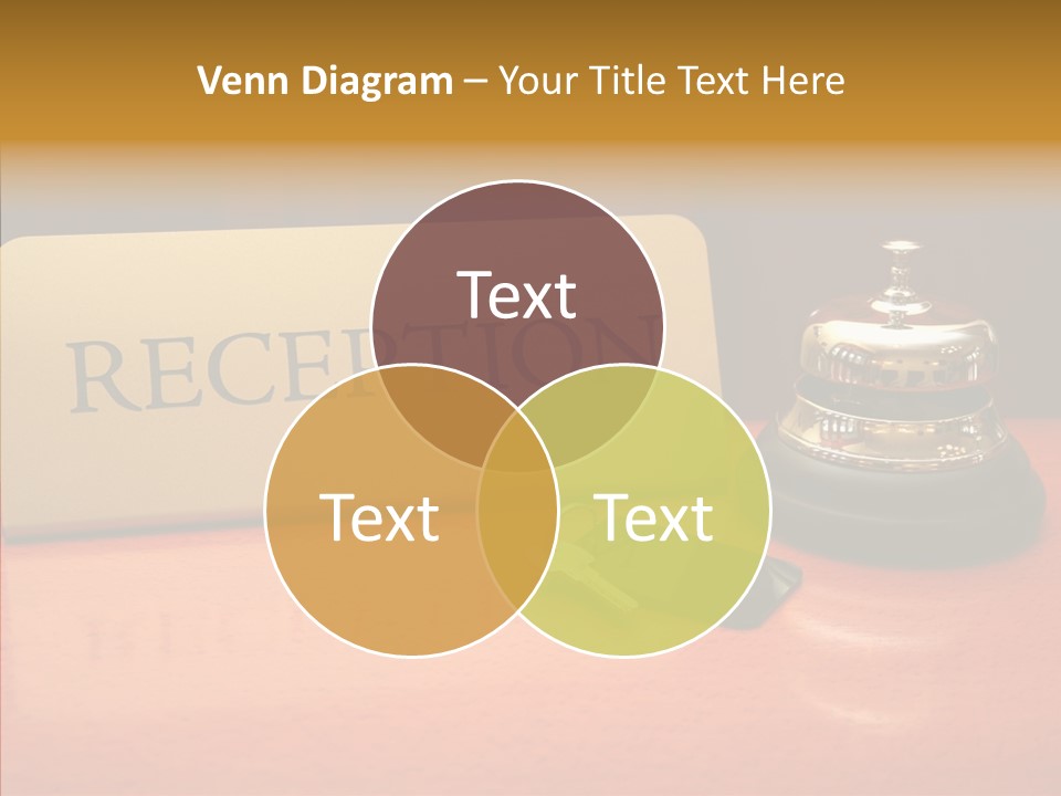 Comfortable Guest Desk PowerPoint Template