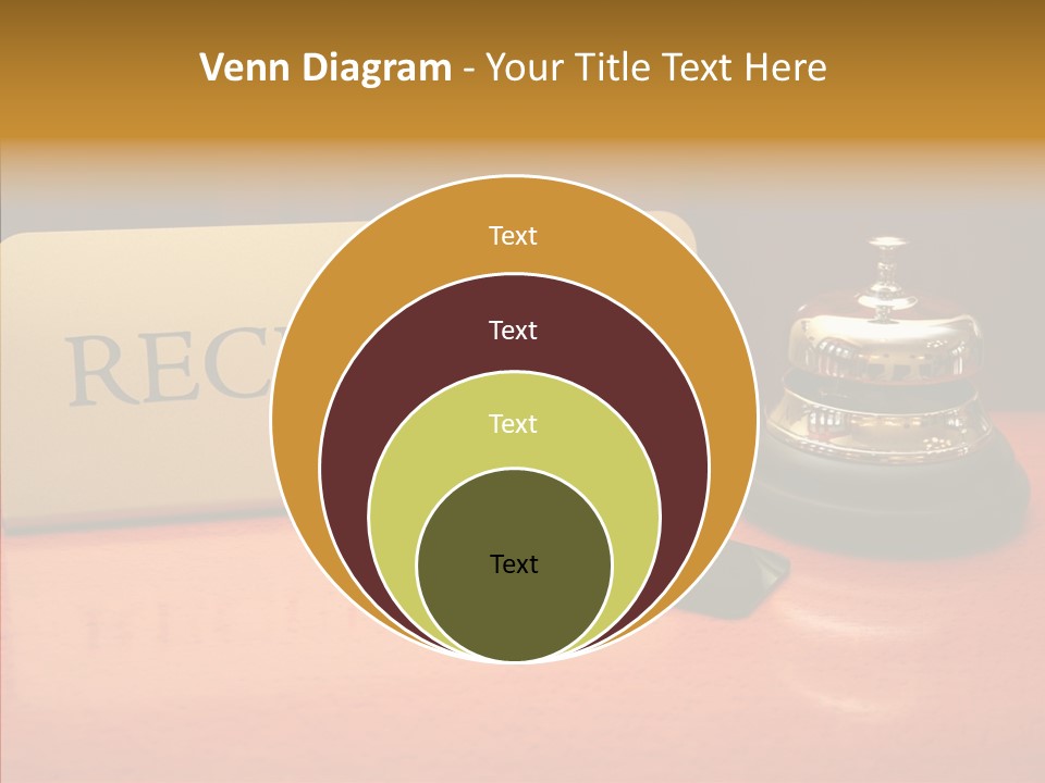 Comfortable Guest Desk PowerPoint Template
