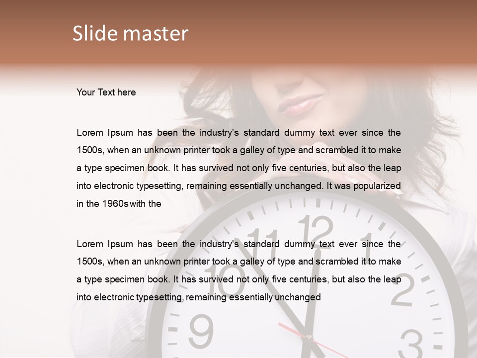 Beautiful Natural Portrait PowerPoint Template