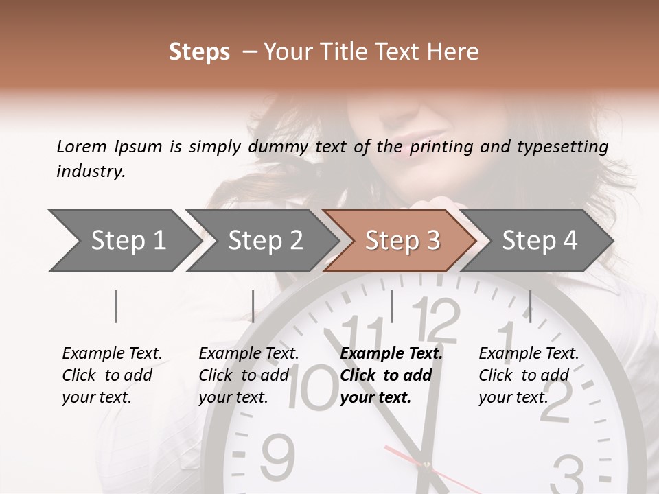 Beautiful Natural Portrait PowerPoint Template