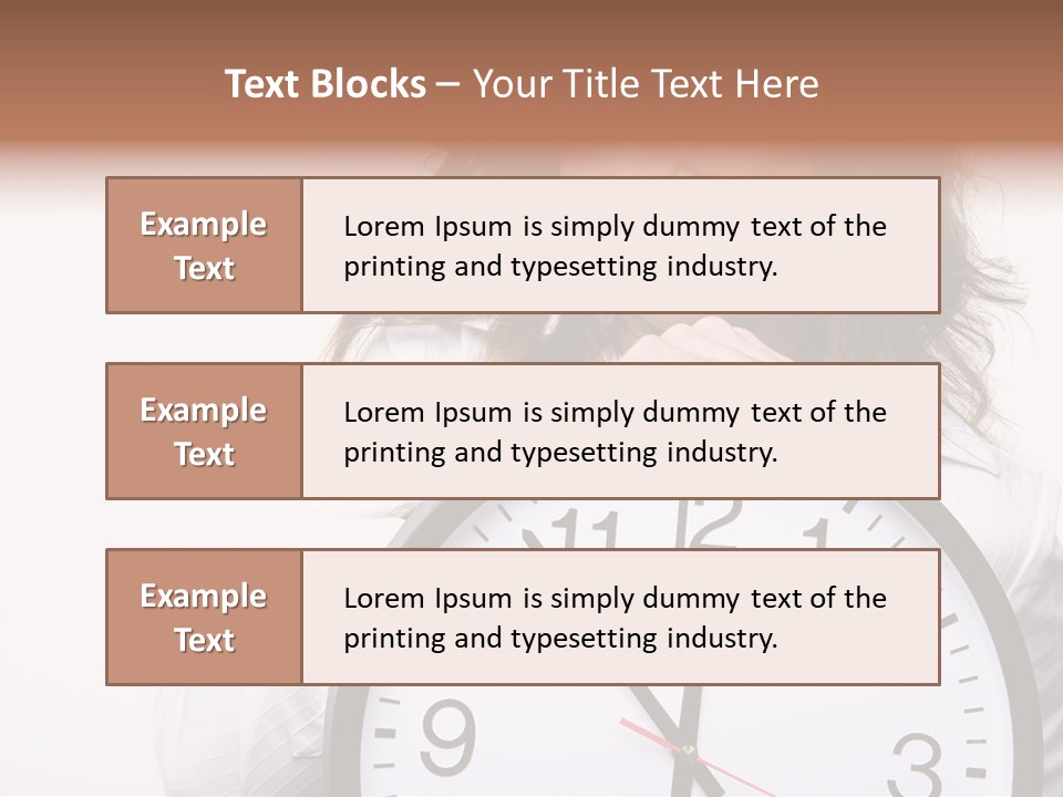 Beautiful Natural Portrait PowerPoint Template