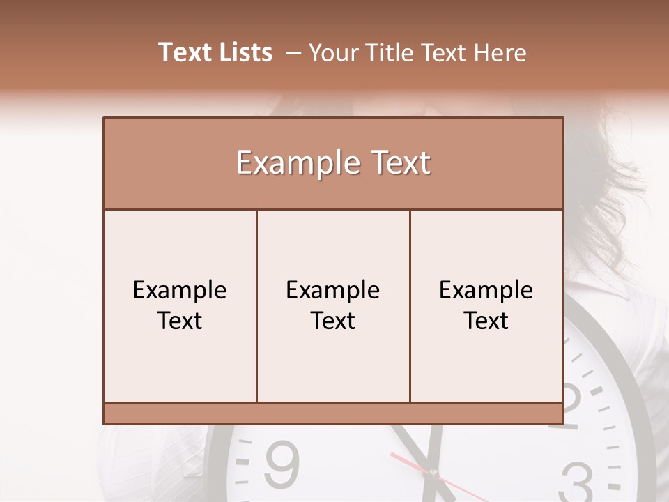 Beautiful Natural Portrait PowerPoint Template