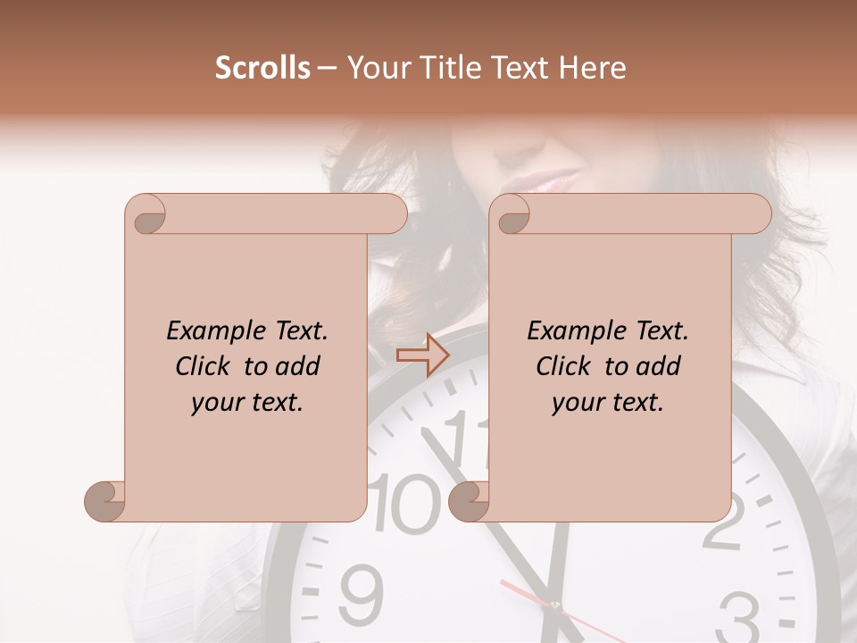 Beautiful Natural Portrait PowerPoint Template