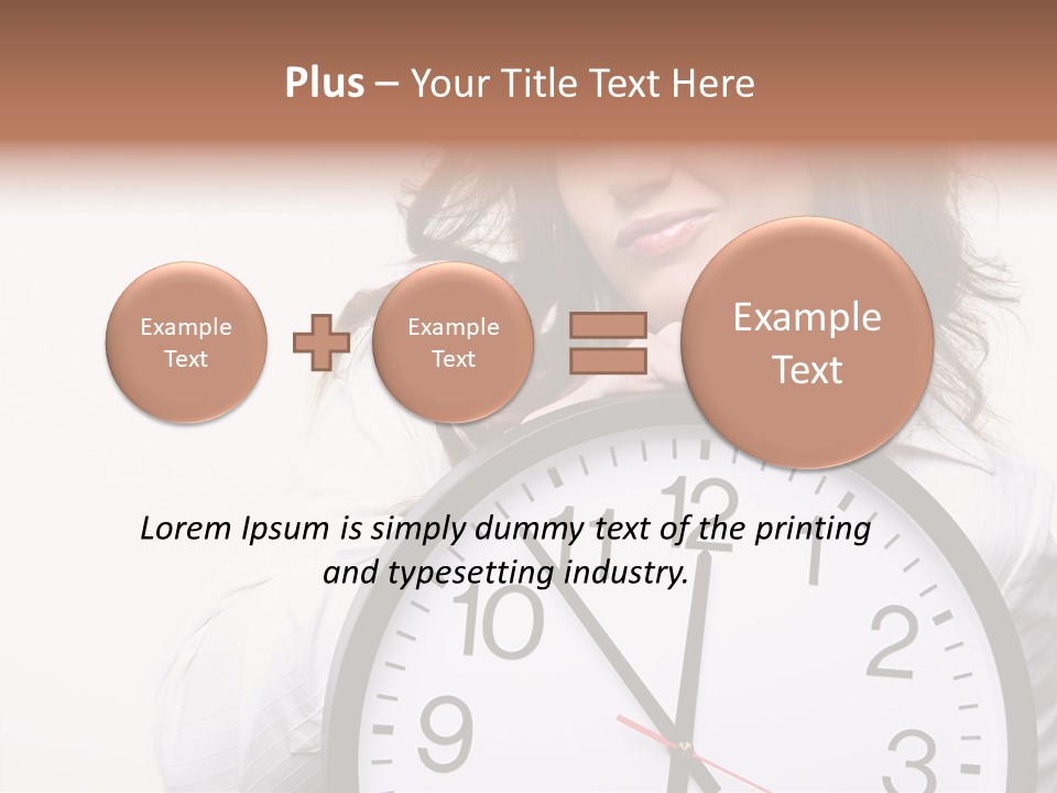 Beautiful Natural Portrait PowerPoint Template