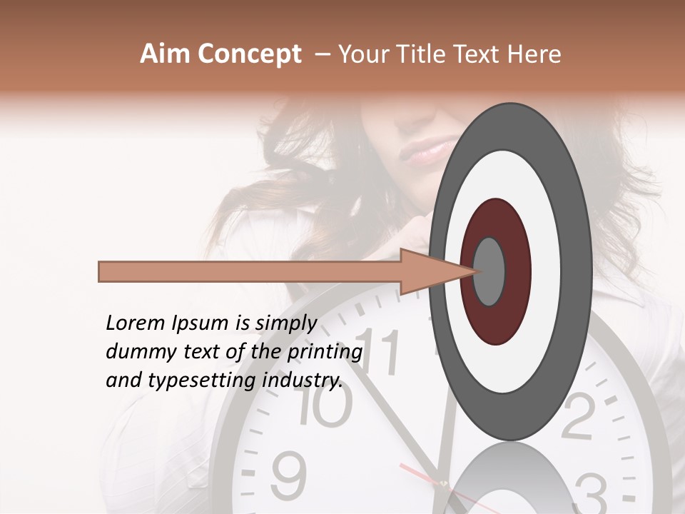 Beautiful Natural Portrait PowerPoint Template