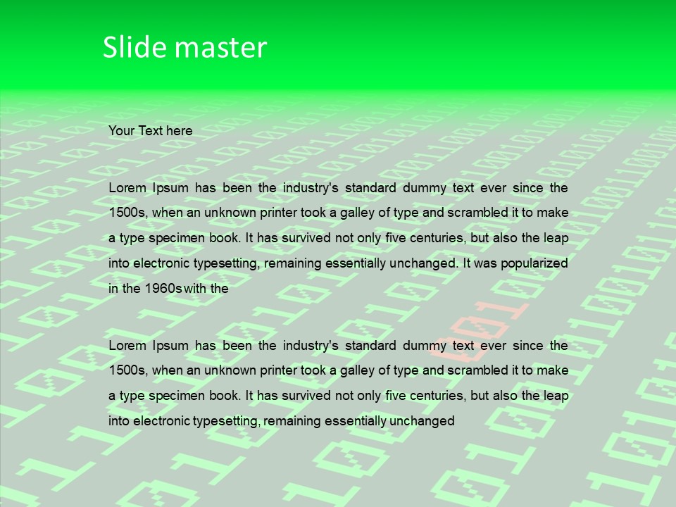 Planet Design Circle PowerPoint Template