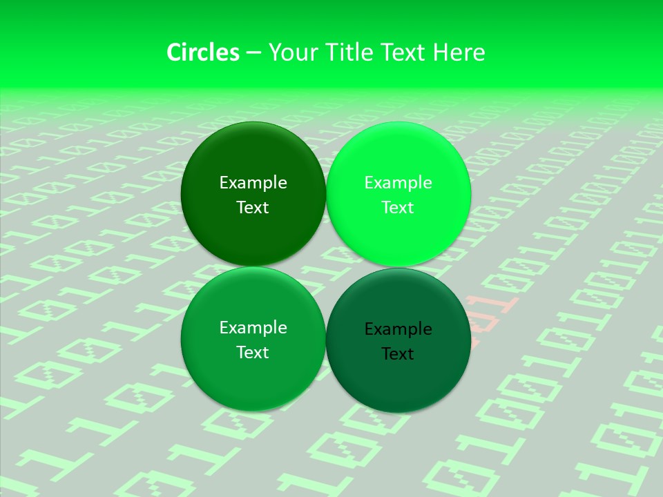 Planet Design Circle PowerPoint Template