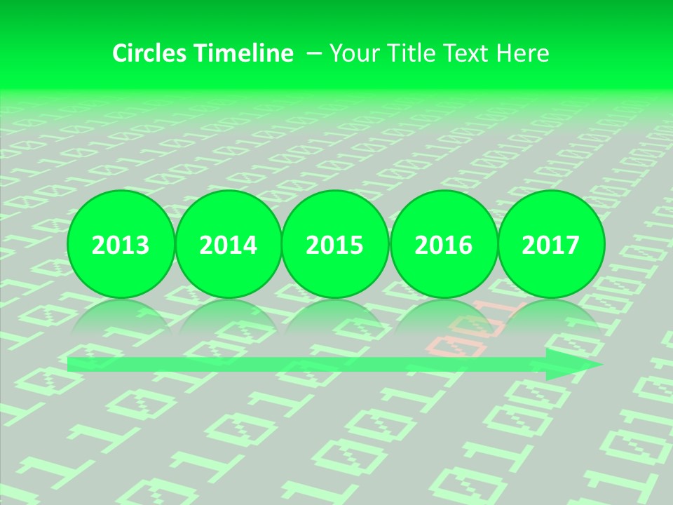 Planet Design Circle PowerPoint Template