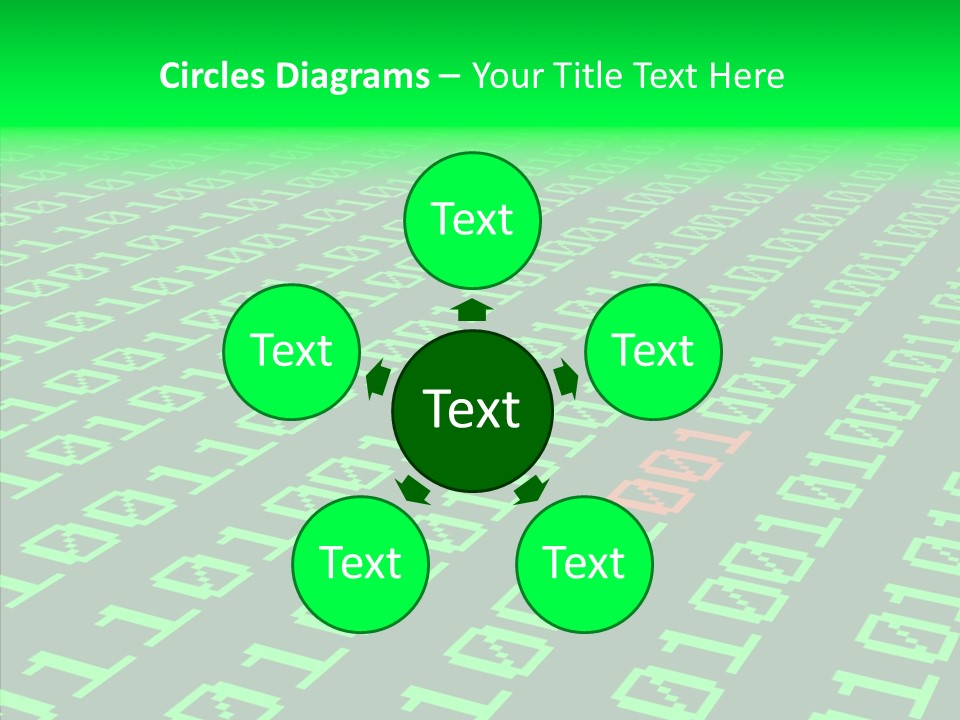 Planet Design Circle PowerPoint Template