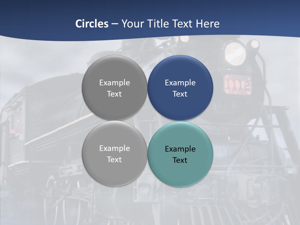 Dream Clouds Steam PowerPoint Template