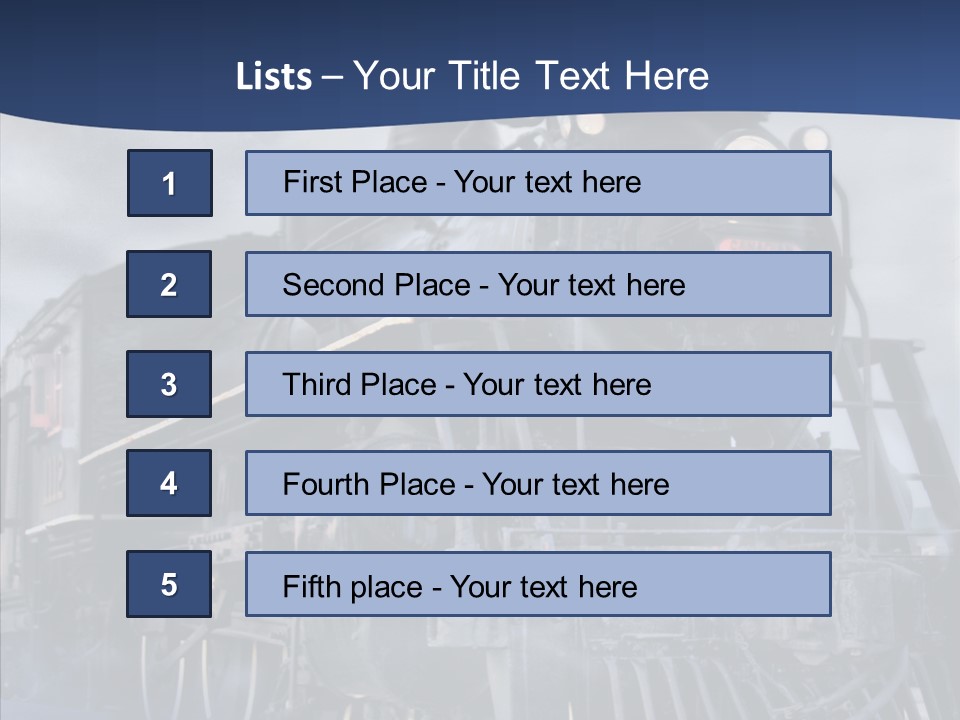 Dream Clouds Steam PowerPoint Template
