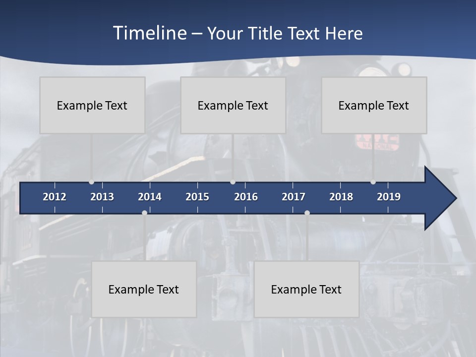 Dream Clouds Steam PowerPoint Template