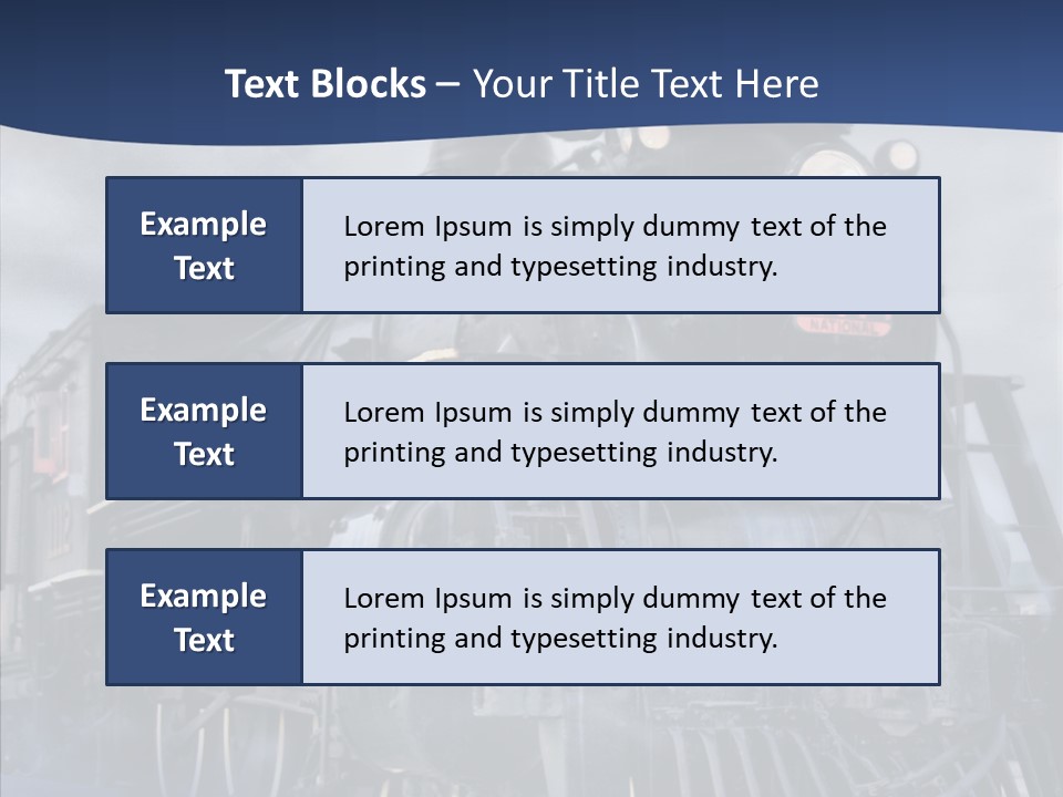 Dream Clouds Steam PowerPoint Template