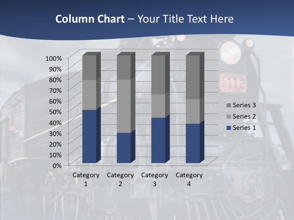Dream Clouds Steam PowerPoint Template