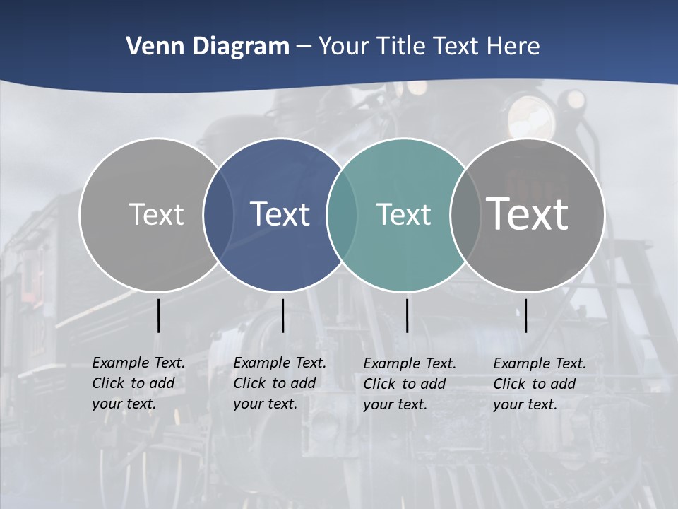 Dream Clouds Steam PowerPoint Template