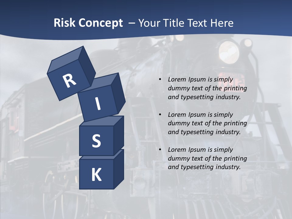 Dream Clouds Steam PowerPoint Template