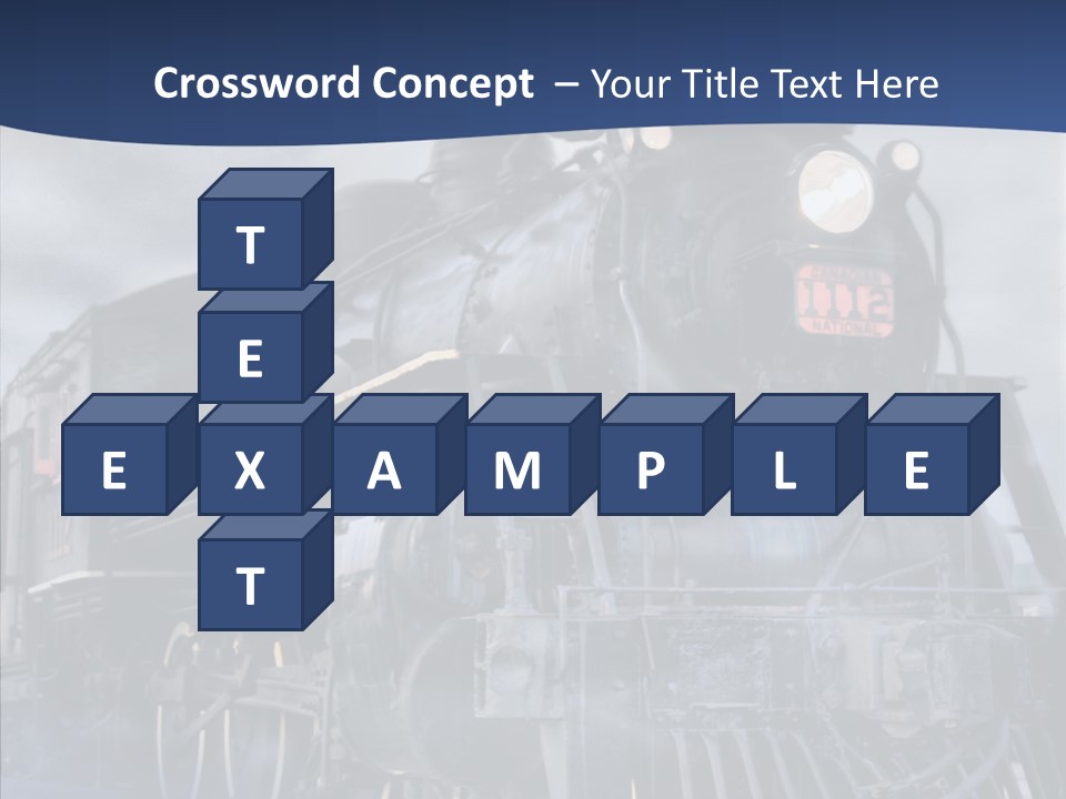 Dream Clouds Steam PowerPoint Template