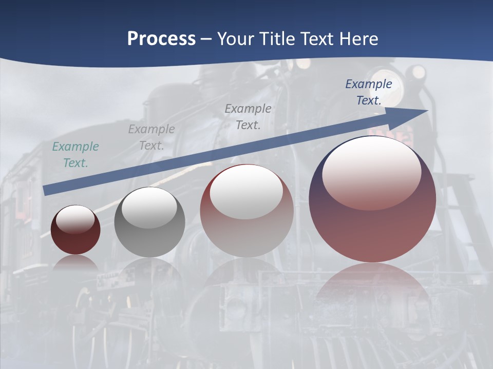 Dream Clouds Steam PowerPoint Template