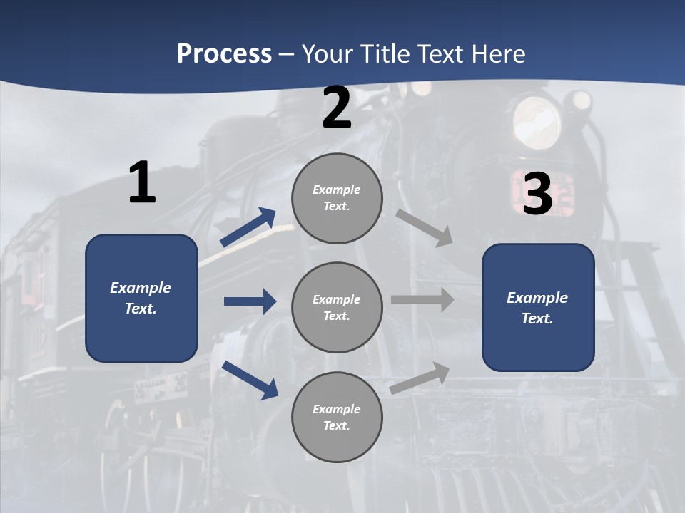 Dream Clouds Steam PowerPoint Template