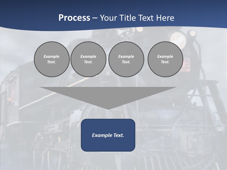 Dream Clouds Steam PowerPoint Template