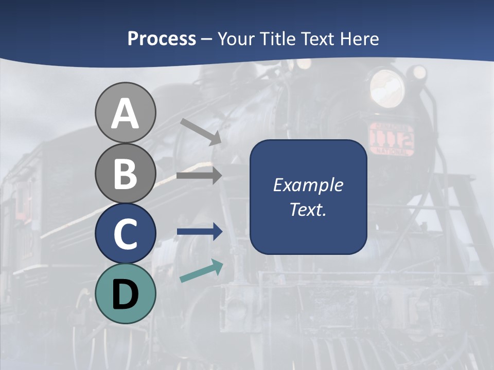 Dream Clouds Steam PowerPoint Template