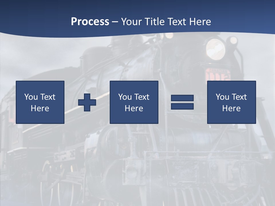 Dream Clouds Steam PowerPoint Template